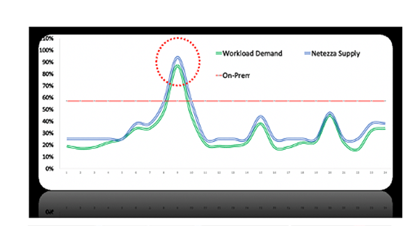 Netezza-Workload-Demand-Chart